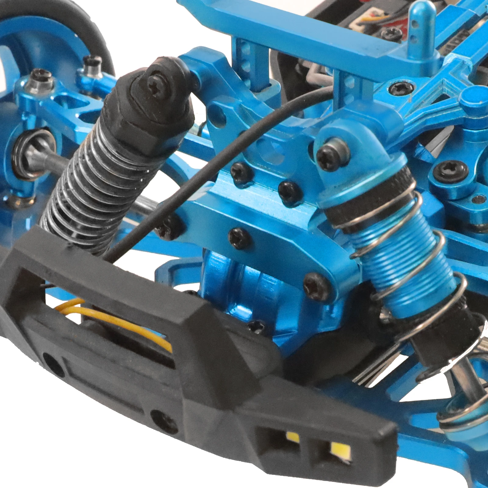 Metall Lenkung Schock Turm Körper Säulen Getriebe Fall Für SCY 1/16 16101 16102 16103 16106 16201 PRO JJRC C8805 Q130A RC – Detail 6