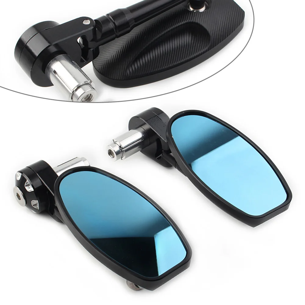 

1Pair Motorbike 22MM 25MM Universal Motorcycle Handle Bar End Rearview Mirrors