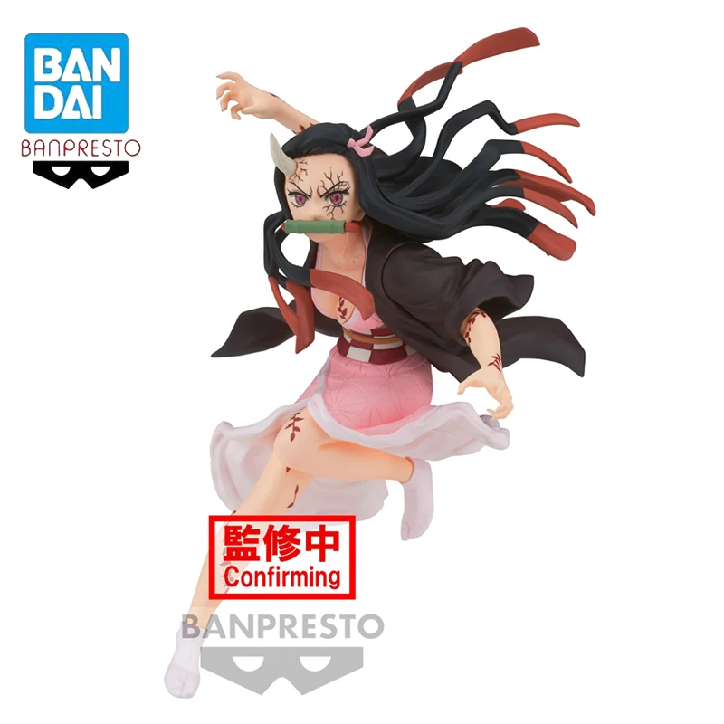 

In Stock Bandai Original BANPRESTO Demon Slayer VIBRATION STARS Kamado Nezuko Anime Action Figures Collection Doll Toys Gifts