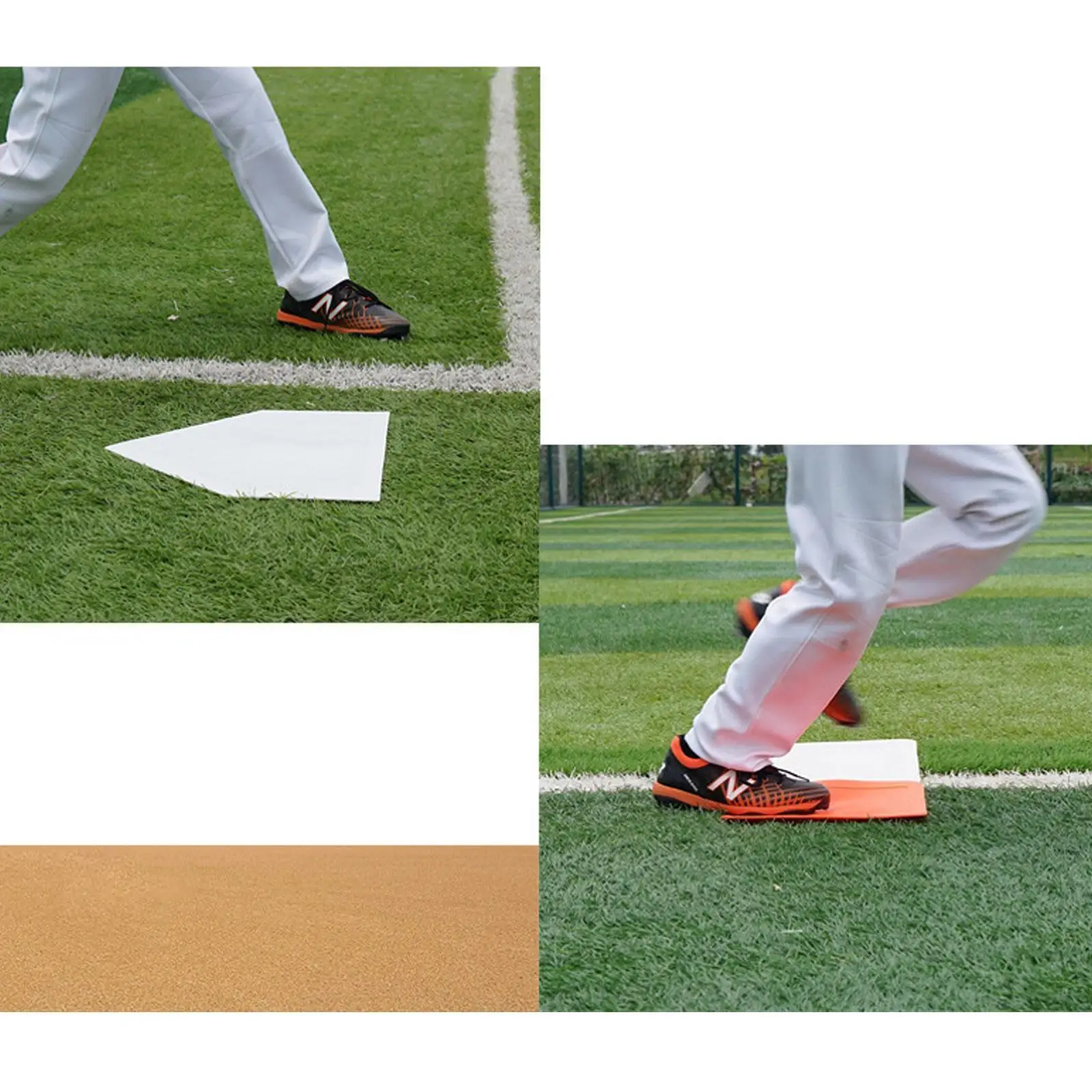 Baseball Softball Bases Set Throw Down Bases for Softball Backyard Game