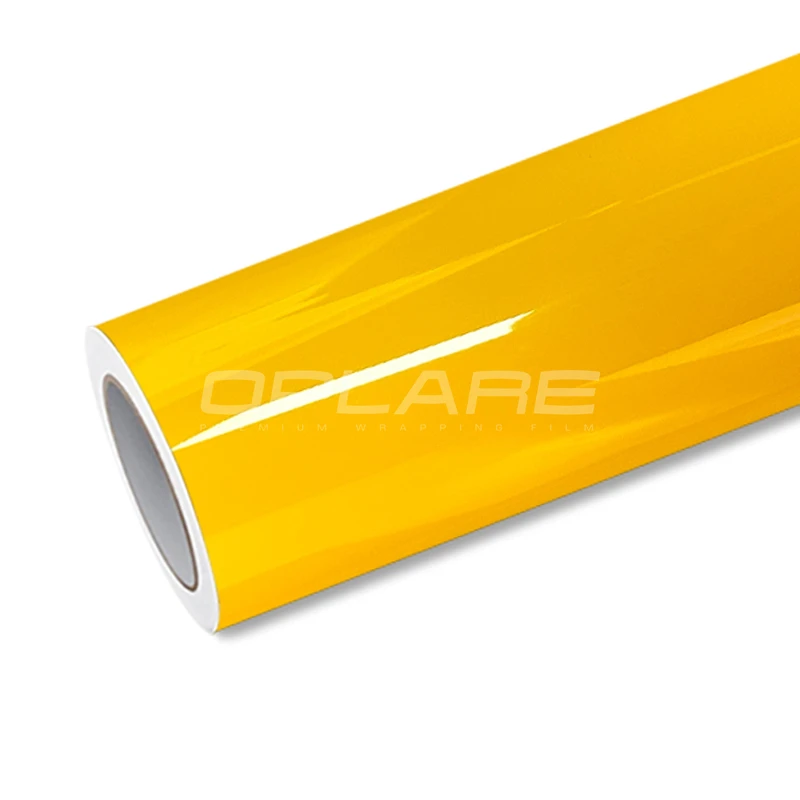 Highest Quality Gloss Sunflower Yellow Vinyl Wrap Film Car Wrapping