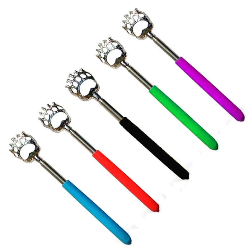 Back Scratcher Telescopic Scratching Massager Kit Extendable Itch Health Products Hackle back scratchers,tickle tool