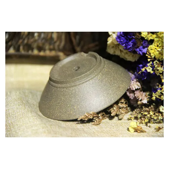 Kerámia Kör Bonsai Pot Hagyomány Pozsgás Növények Kerti Asztali Dekoráció - Image 5