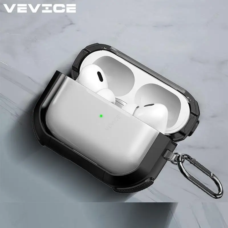 

For Airpods Pro 2 Generation Transparent Funda For Airpods 3 Pro 2 USB-C 2023 Air Pods Pro Case TPU PC Earphones Cover Coque