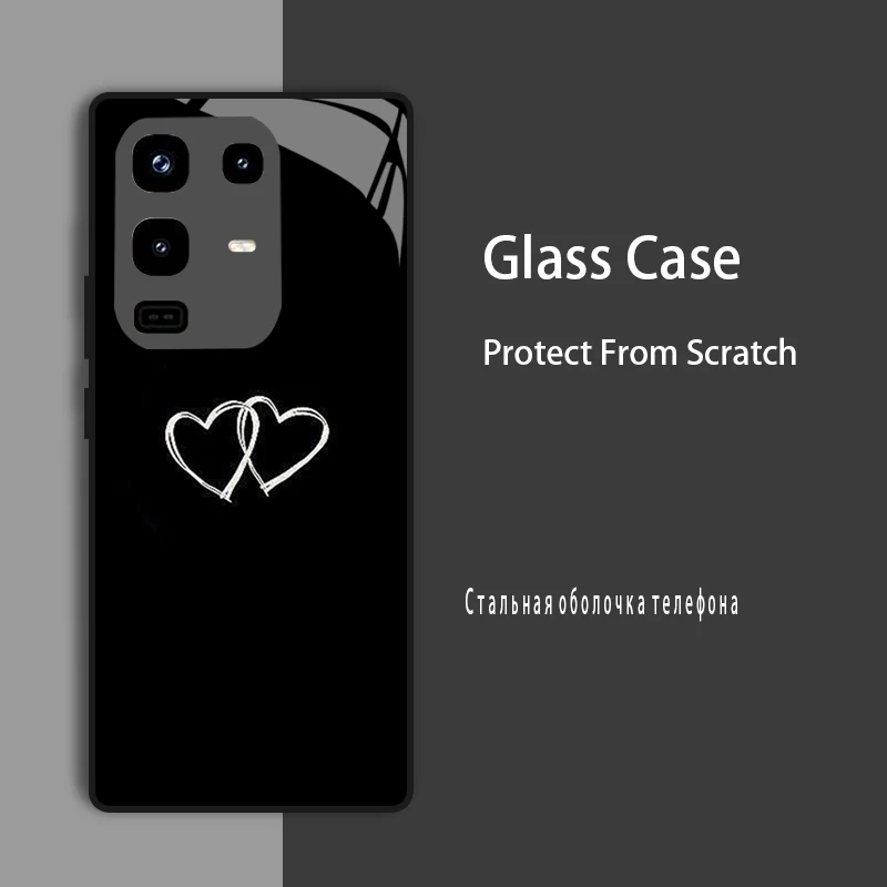 Premium Shockproof Tempered Glass and Hard Case Cover