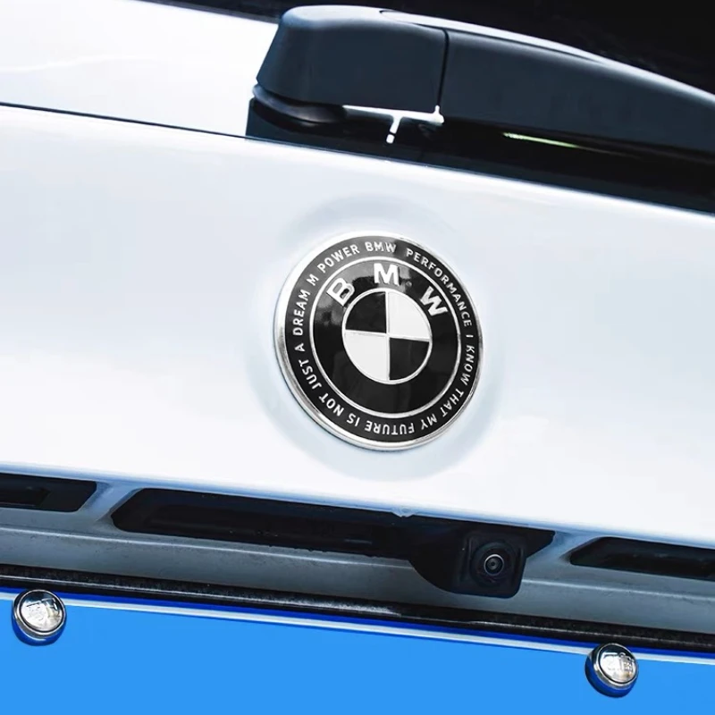 자동차 후드 전면 후면 트렁크 엠블럼 배지, BMW 50 주년 기념 에디션 E36 E46 E53 E90 E60 E93 E87 G01 G20 X3 X5 F30 F20, 7 개