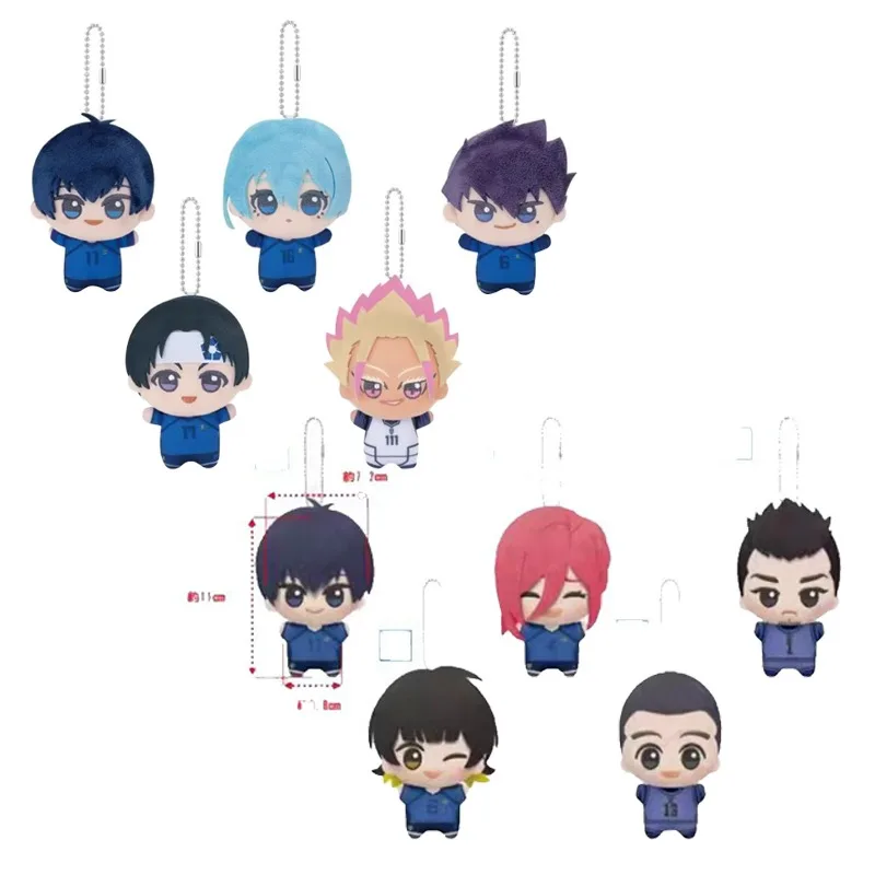 BANPRESTO Character Plush Isagi Yoichi Nanase Nijirou Karasu Tabito Shidou Ryuusei Hiori You Chigiri Hyoma