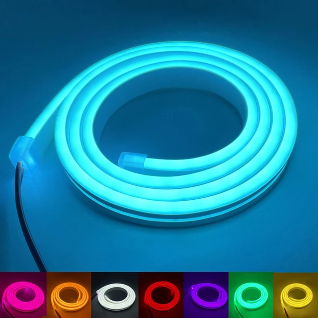 Neon Cartoonwaterproof 12v Led Neon Strip Light 120leds/m Smd 2835 Ip67  For Home Decor