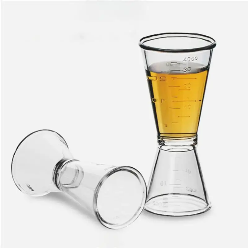 

5pcs Wine Measuring Device Cup Bartender Scale Cups Double-Head Ounce Wine Measuring Cup Bar Tool Kitchen Accessories (10-20ML)