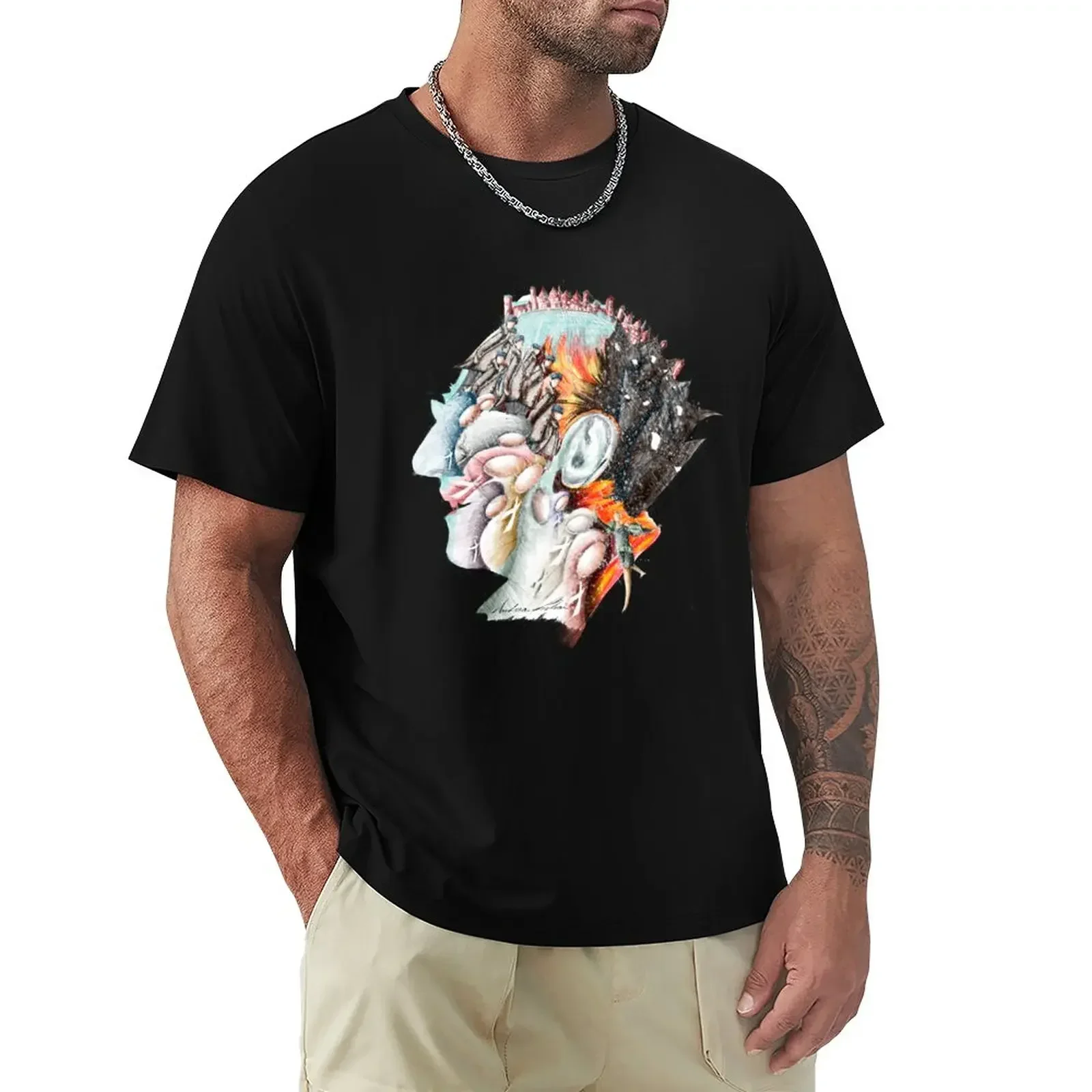 

Футболка с изображением Франко баттиато, потрясающие летние топы funnys, Мужская футболка, Новое поступление 2024, летняя забавная популярная Винтажная футболка в стиле манги, большие размеры