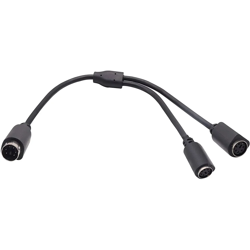 Cavo Prolunga PS/2 - 10 Metri, Maschio A Femmina 6 Pin Mini DIN - Foto 4