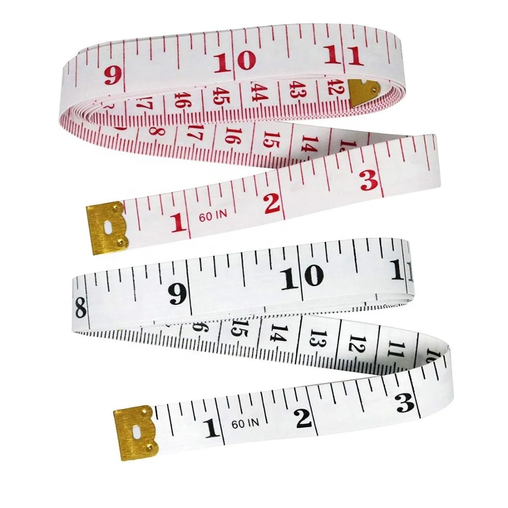 

150cm 60" Body Measuring Ruler Custom Sewing Tape Measure cm Sewing Machine Soft Tape Measure Random for Colors