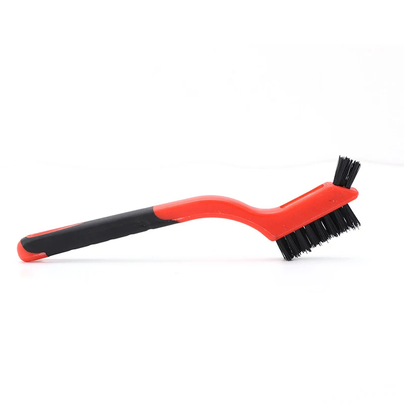 7inch Mini Wire Brush Stainless Steel Brush Brass Nylon Cleaning Brush Polishing Rust Remover Metal Wire Burring Cleaning Tools 6