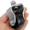 2pcs Floor Jack Caster Wheels Replacement Floor Jack Wheels Metal Jack Wheel for 2 Ton Jack 4
