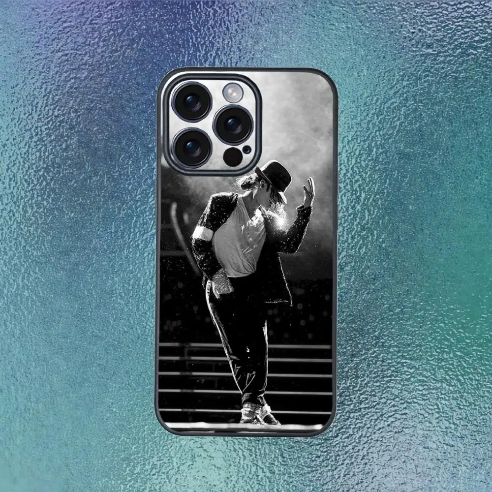 Michael Jackson Inspired Black Frosted Soft Shell Phone Case