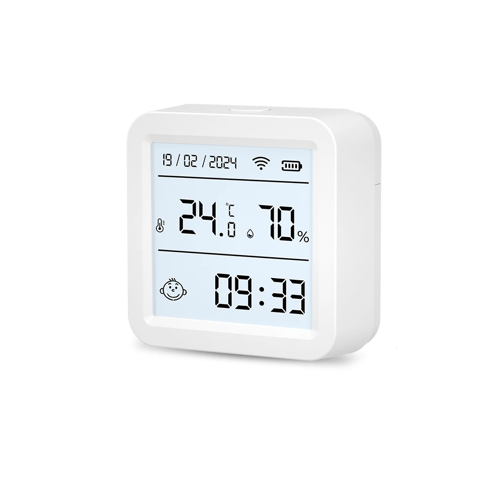 Tuya Smart WIFI Temperature and Humidity Sensor Hygrometer Thermometer with LCD