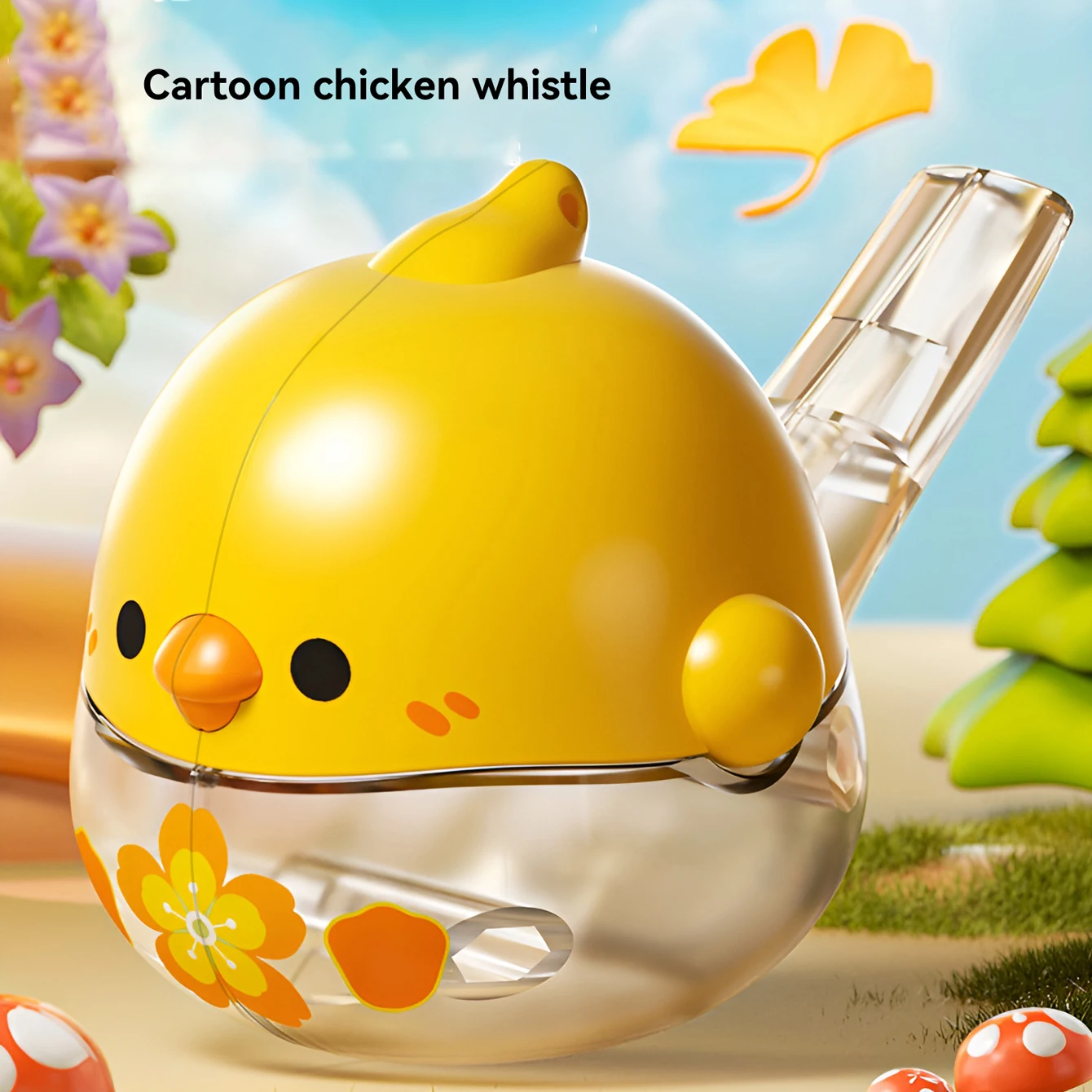 Mini instrument de musique de coup de sifflet pour des enfants, jouet de l'eau – Image 2