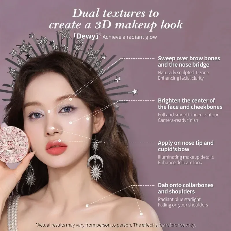 Flower Know Little Angel Collection Makeup Gift Box Eyeshadow Blush Cream Matte Lipstick Highlighter Full Kit All In One 4