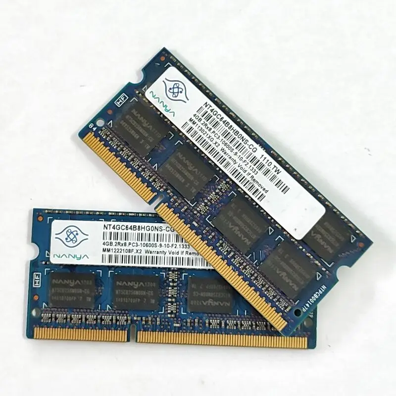 

Nanya RAMS DDR3 4GB 1333MHz laptop memory ddr3 4GB 2RX8 PC3-10600S 204pin SODIMM notebook 1.5V