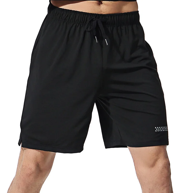 Sports shorts, high-elastic running basketball shorts, outdoor training rope-drawing sweating fitness gym shorts