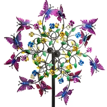 Colorful Butterfly Wind Spinner 1