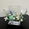 Transparent Flower Bags Handheld Vase Acrylic Flower Basket High-End Transparent Floral Arrangement Clear Modern Decorative Vase 1