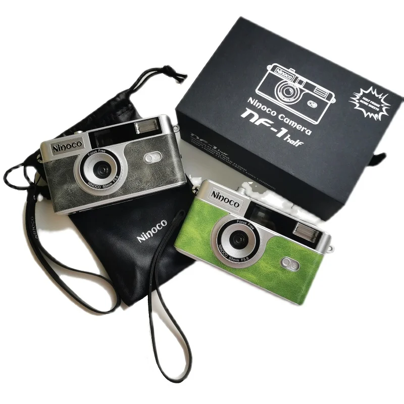 Reusable Film Camera with Flash Light for Photography