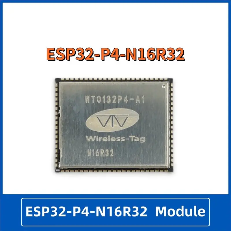 ESP32-P4 듀얼 코어 400Mhz WT0132P4-A1 IoT 모듈 16MB 플래시 16/32MB PSRAM, 비디오 H.264 및 JPEG 코덱 처리