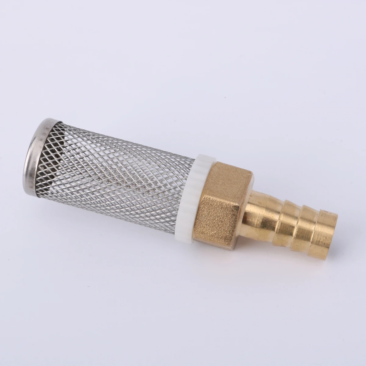 Lengthened Stainless Steel Mesh Filter Garden Irrigation Pump Protection Hose Filter Water Cleaning Mesh Brass 6-19mm