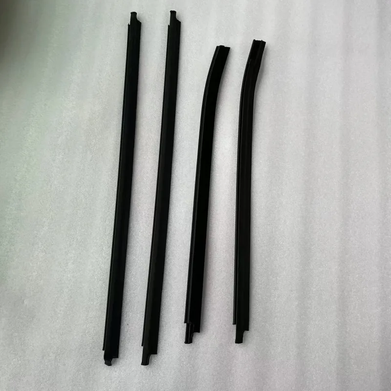 4 piezas de moldura de ventana 72410 SWA A01 burlete exterior de coche sello de ventana exterior duradero para CR‑V 2007 a 2011 piezas automotrices
