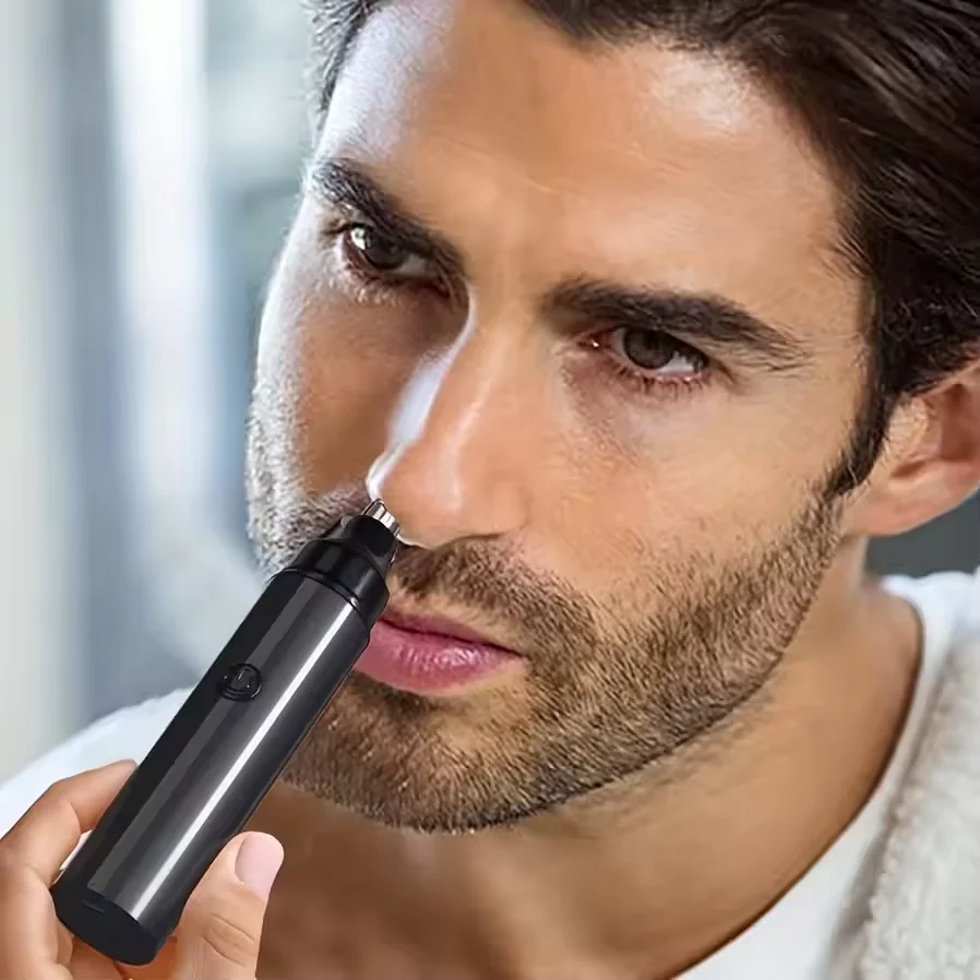 Nose Hair Trimmer Xiaomi Nose Hair Trimmer Portable Nose Ears Hair Eyebrow Trimmer For Men Women Rechargeable Painless Clipper