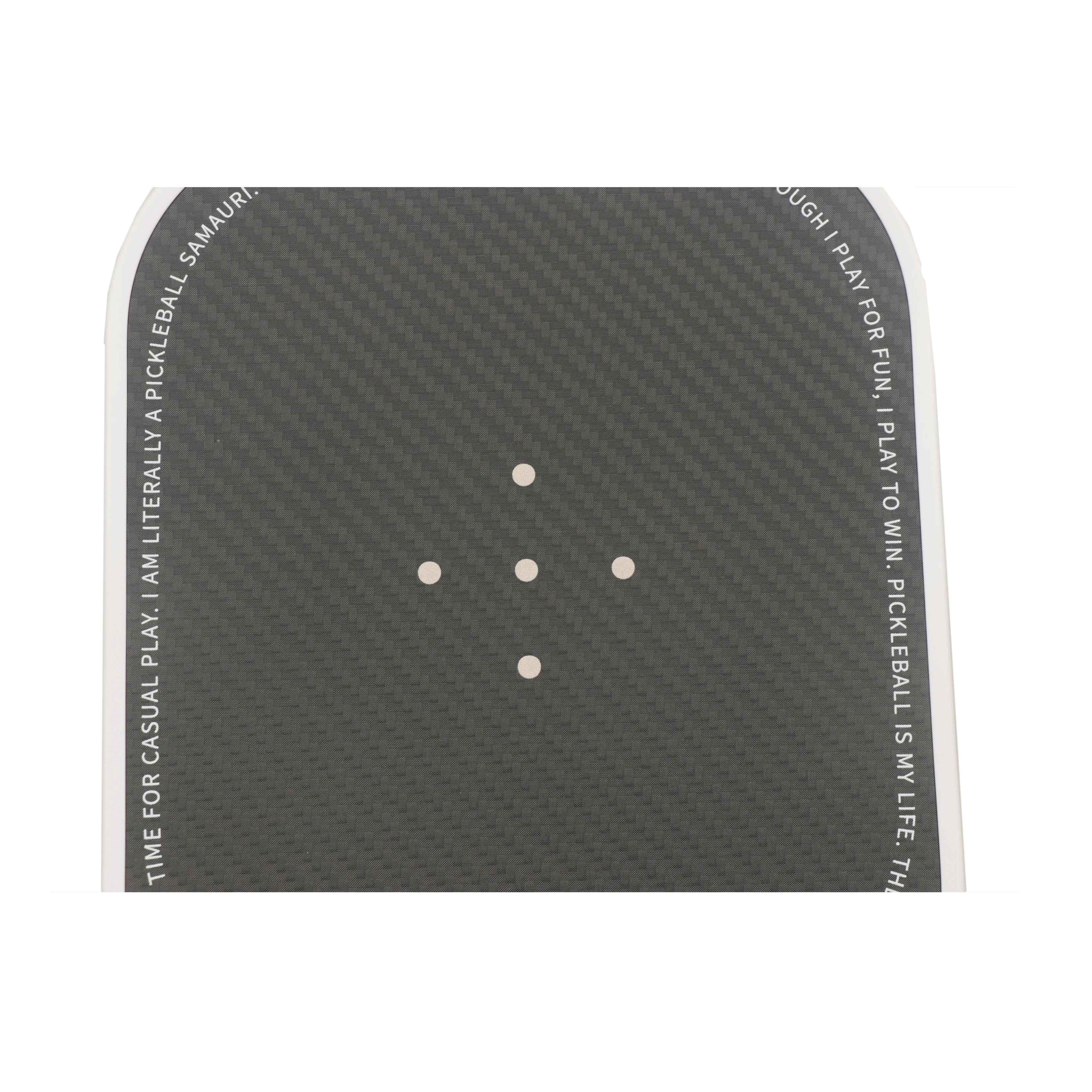 newest 3k raw carbon fiber pickleball paddle 16mm core with textured surface pickleball paddle 3k accept design