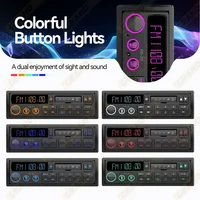 1DIN Retro Car Radio MP3 Player Stereo FM AM RDS DAB Receiver QC3.0 Bluetooth For Porsche VW Mercedes Benz BMW Land Rover Audi - Image 3