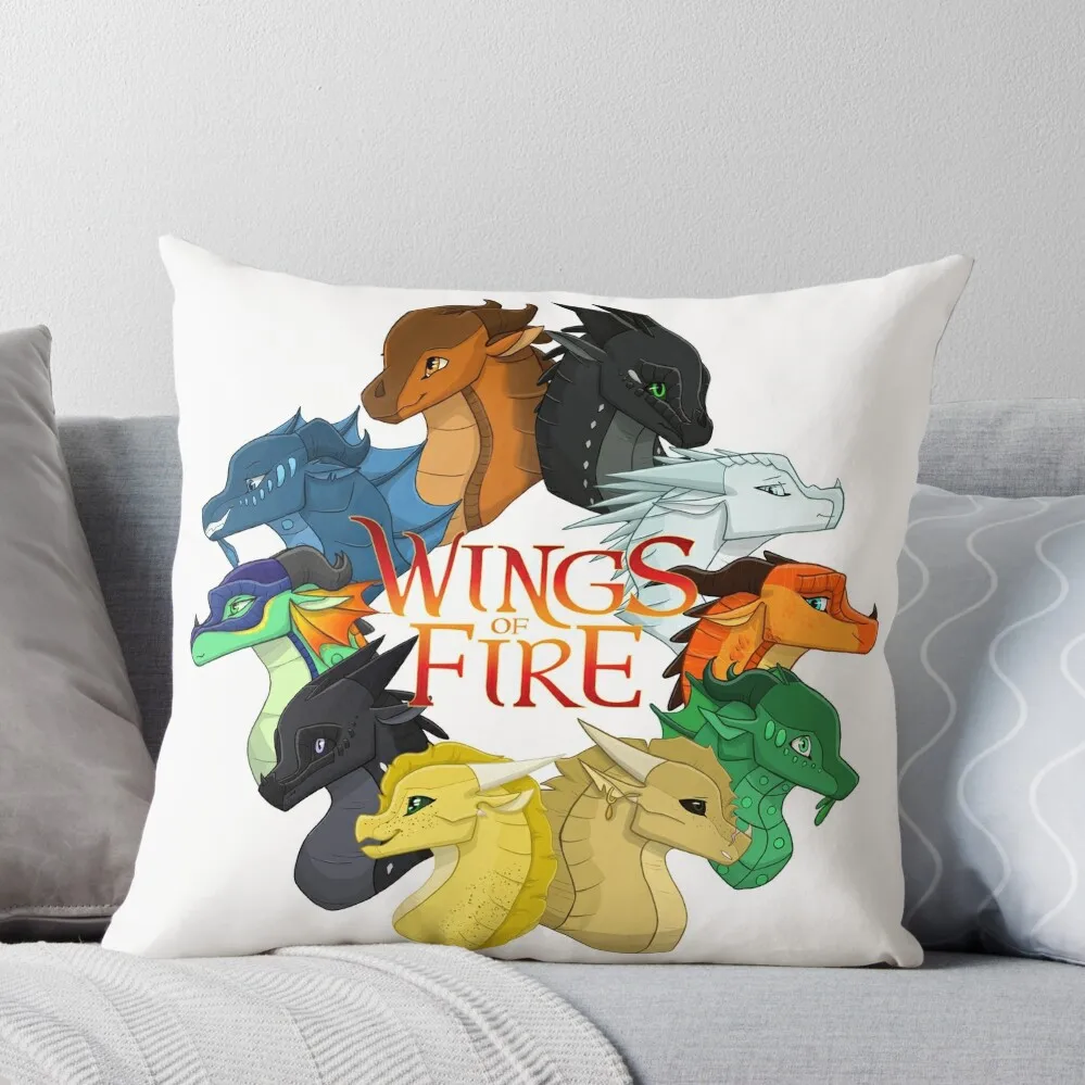 

Wings of Fire Throw Pillow christmas supplies Christmas Pillowcase