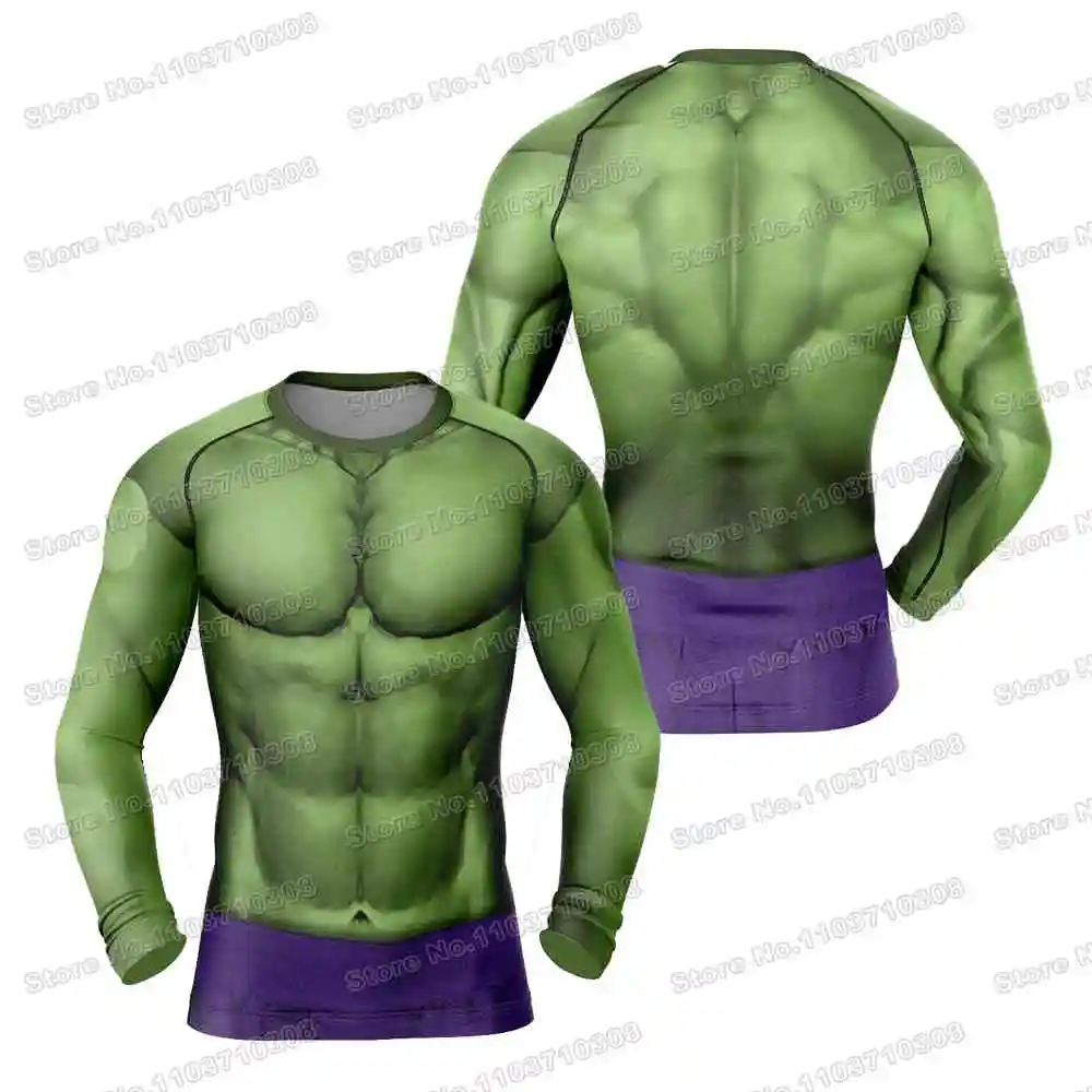 7th Anime Cartoon Rash Guards Surfing Jersey Beach Trousers Swimwear Diving Gym Long sleeves MMA BJJ Men Jiu Jitsu Fitness Sets