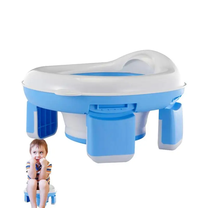 

3 In1 Multifunction Children's Pot Portable Foldable Baby Training Seat Easy To Clean Travel Toilet Seat Foldable Baby Potty