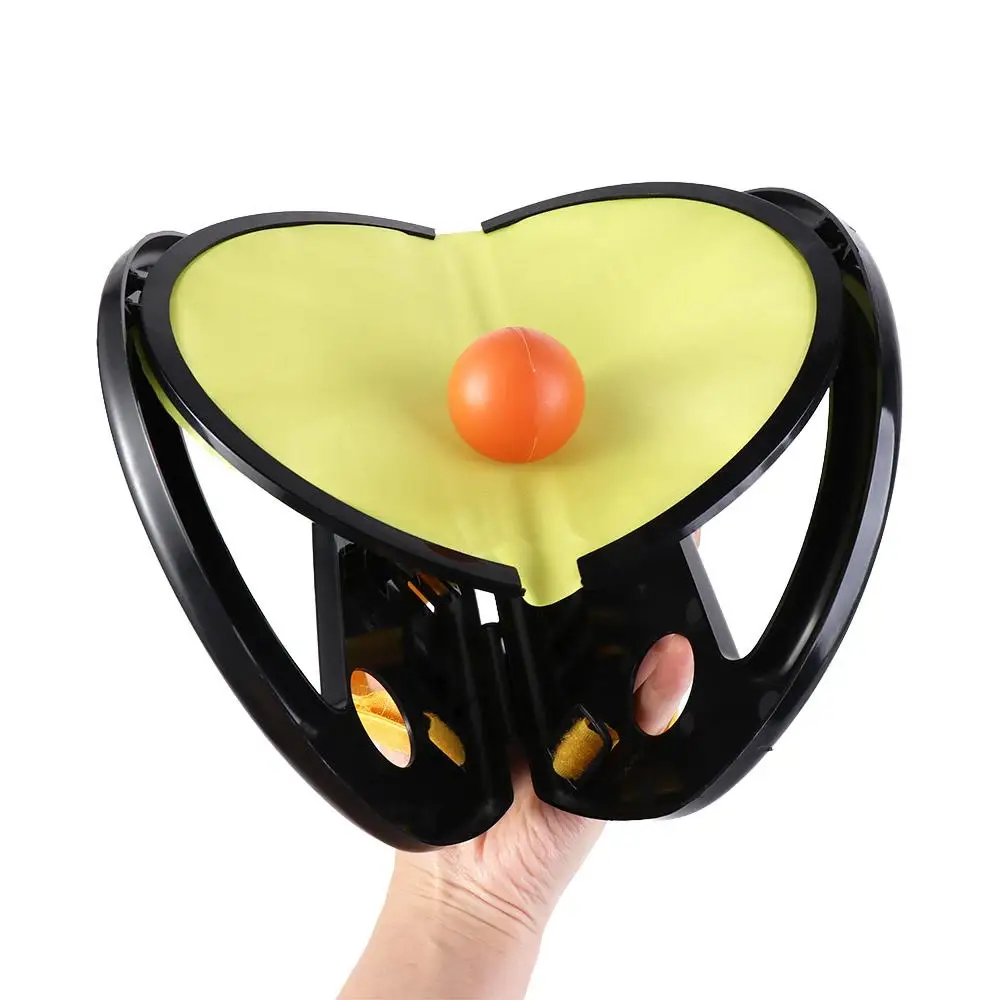 Plastic Throw and Catch Ball Game Portable Interactive Throwing Catching Ball Games Easy To Use Durable Hand Grip Racket