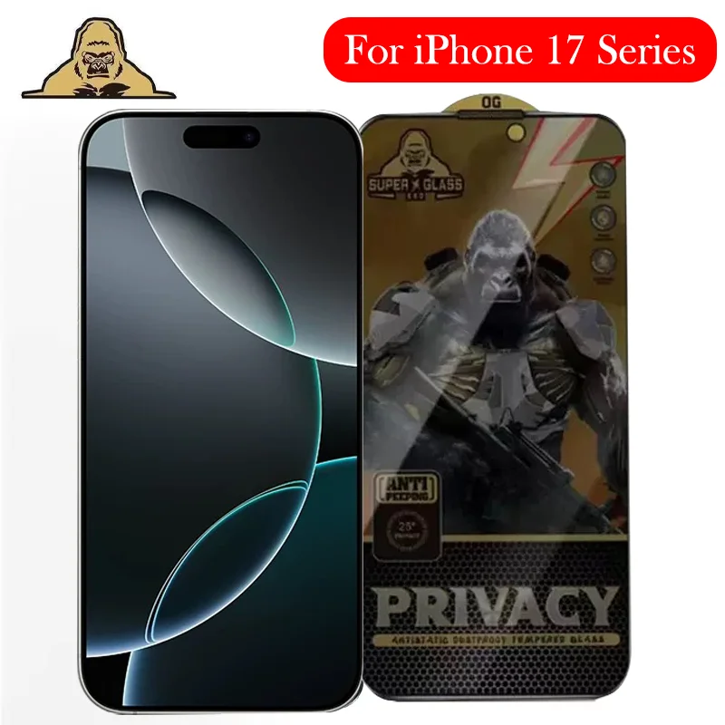 Gorilla Privacy Screen Protector For iPhone 17 Pro Max Anti-spy product image from Polar Parts