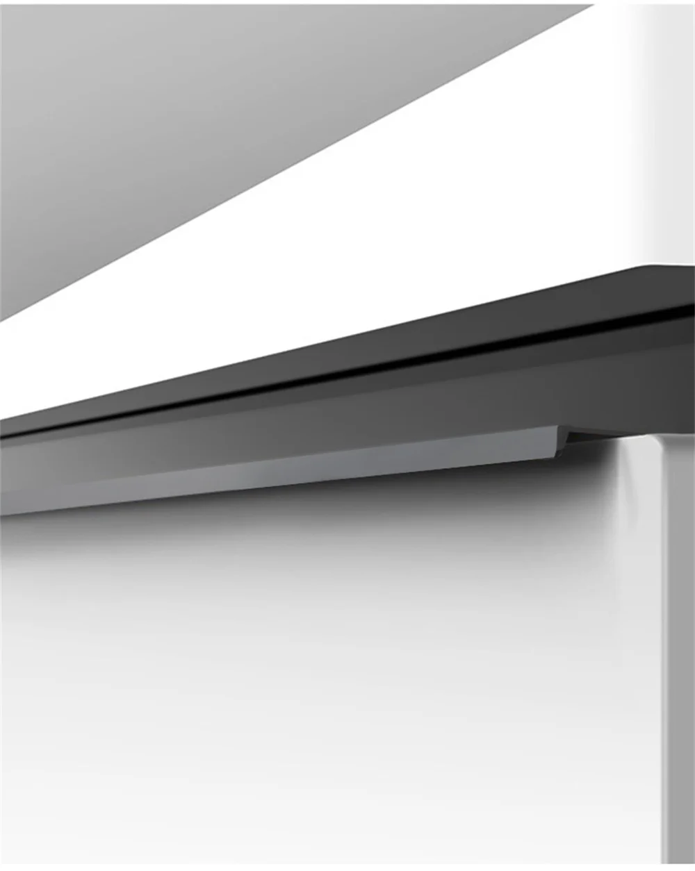 Description Picture 5 of itemNon-punch Furniture Handle Brushed Gold Silver Matte Black Lacquer White Cabinet Handles Hidden Handles for Cabinets and Drawers