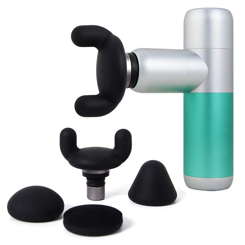 

1 шт., силиконовые сменные головки для массажного пистолета