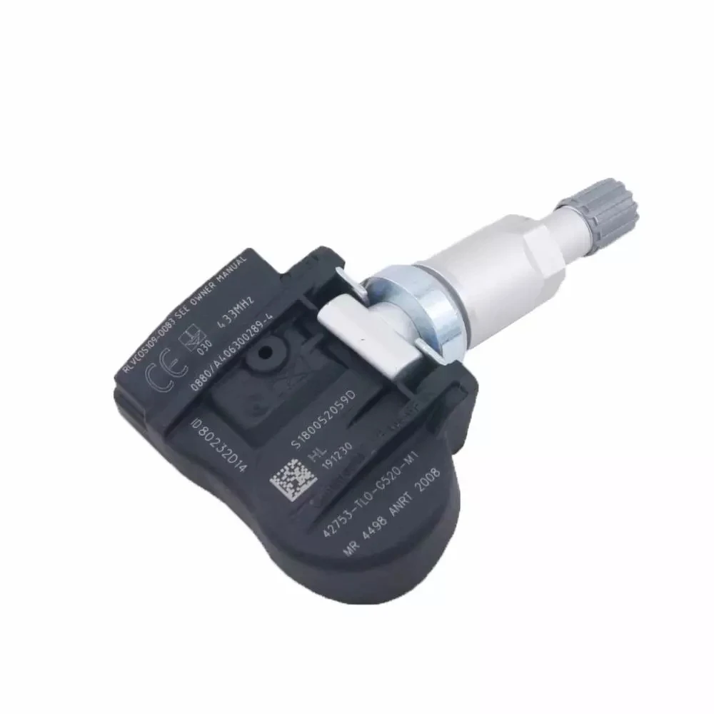 4PCS 42753TL0G530 TPMS Sensor 42753-TL0-G530 Tire Pressure Sensor For Honda Accord Crosstour Jazz 433MHz TPMS