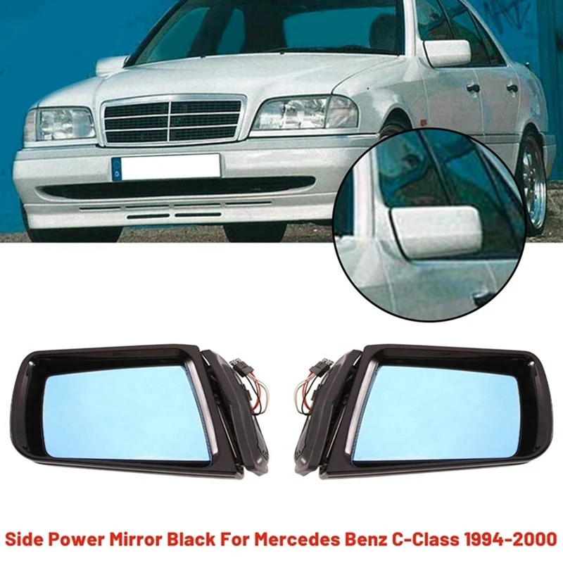 CarFrontSidePowerMirrorForMercedesBenzCClassW210W202C220