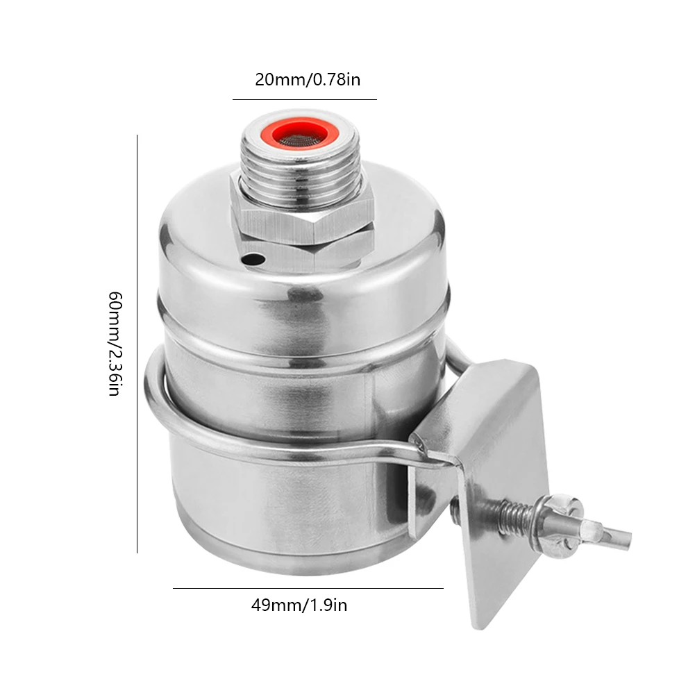 Vanne à flotteur entièrement automatique en acier inoxydable 304 de 3/4 Vanne à flotteur entièrement automatique en acier inoxydable 304 de 3/4