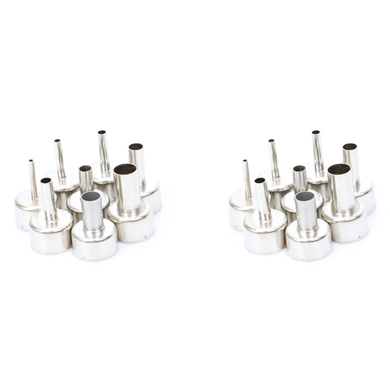 

16Pcs Hot Air Nozzle For Station 8858 Digital Hot Air Blower BGA Rework Solder Station