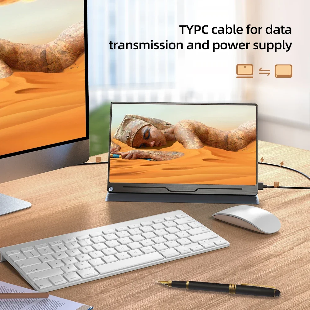UPERFECT ޴ , 13.3 ġ 1080P USB, Ŀ , ʹ ũ ÷ C Ÿ, Ʈ ̴ HD ǻͿ