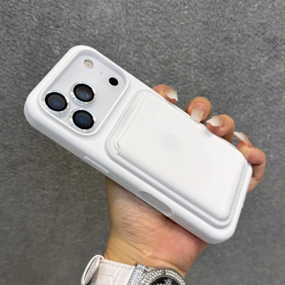 Case installed on iPhone side view