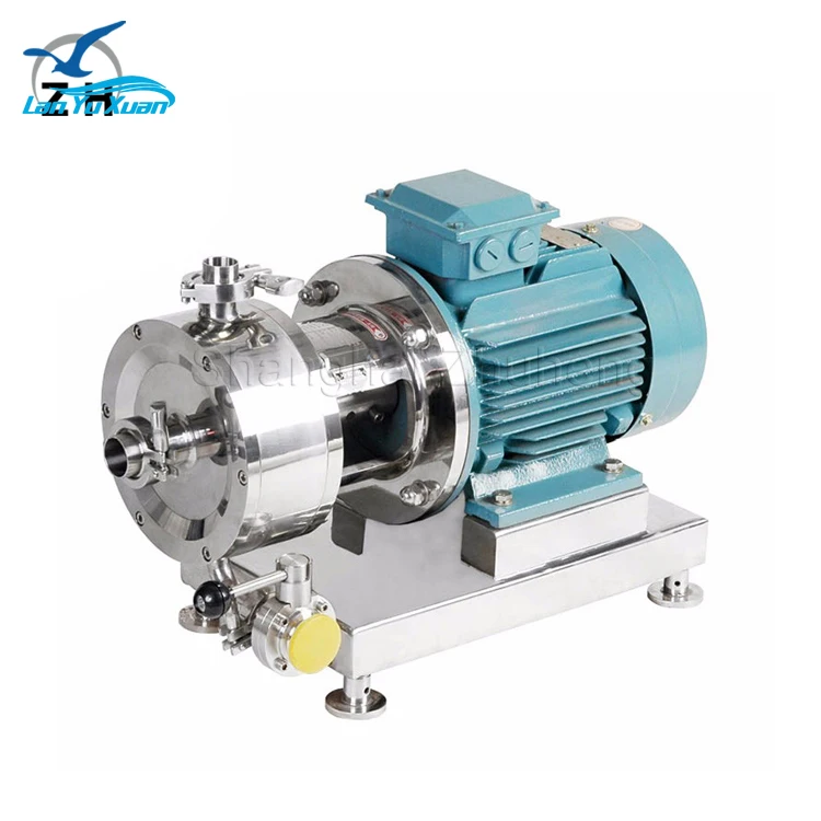 

stainless steel high shear pump high shear dispersing emulsifier emulsifying machine