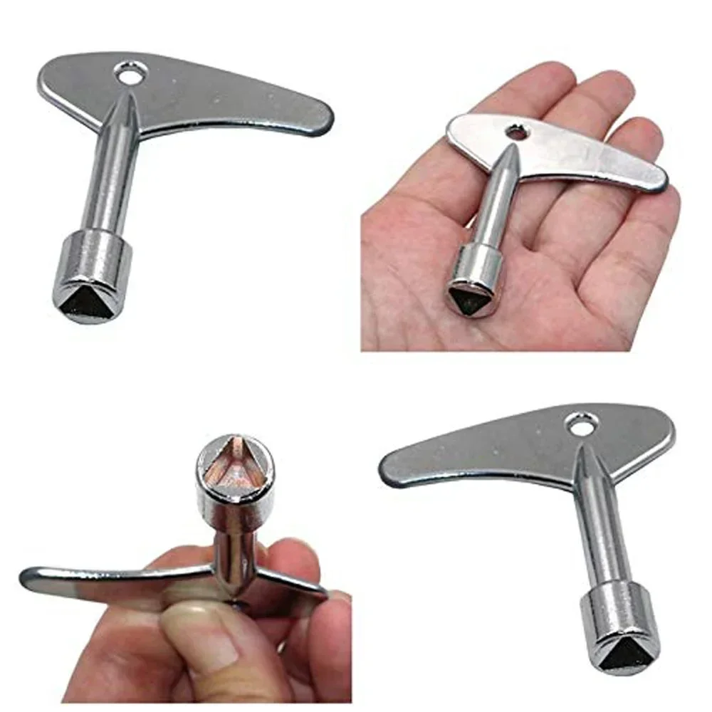 Professional Universal Inner Triangle Key Wrench with Non-Slip Grip for Plumber Electrician Train Metro Maintenance