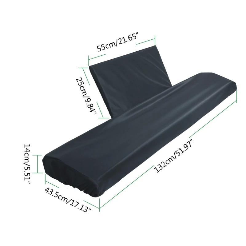 Copertina Tastiera Pianoforte 61 Tasti - Oxford 420D Impermeabile Antipolvere - Foto 7