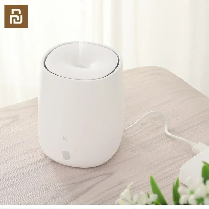 Youpin HL Portable USB Mini Air Aromatherapy Diffuser Humidifier Quiet Aroma Mist Maker 7 Light Color Home Office 6
